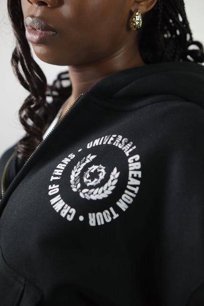 double zip creation tour hoodie