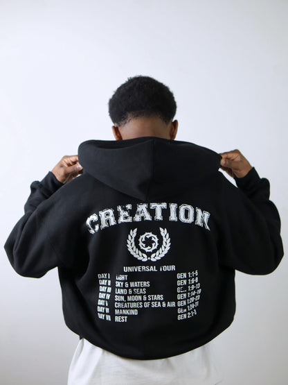 double zip creation tour hoodie